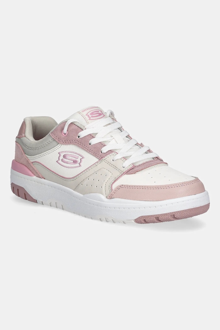 Детски маратонки Skechers SKX-228 гладка кожа розов 310230L