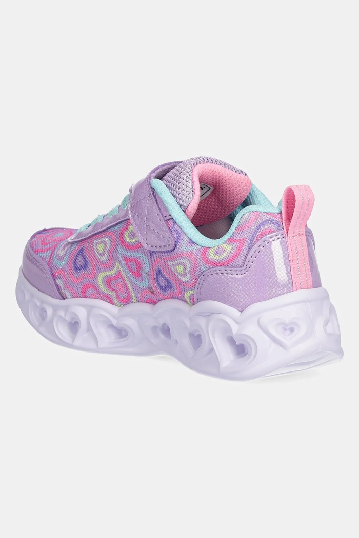 Момиче Skechers Детски маратонки Skechers HEART LIGHTS 303257L виолетов