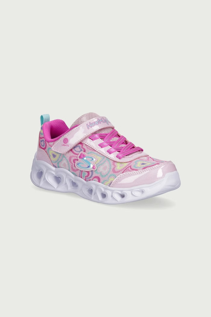Skechers HEART LIGHTS sneakersy dziecięce różowy 303257L