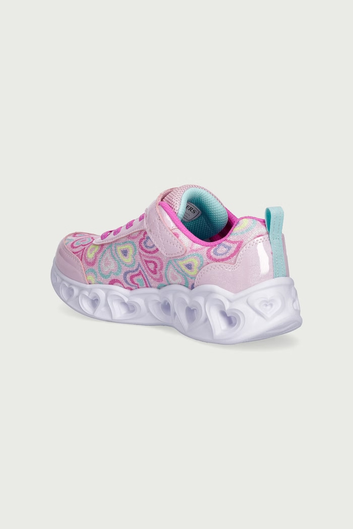 Dziewczynka Skechers HEART LIGHTS sneakersy dziecięce 303257L różowy