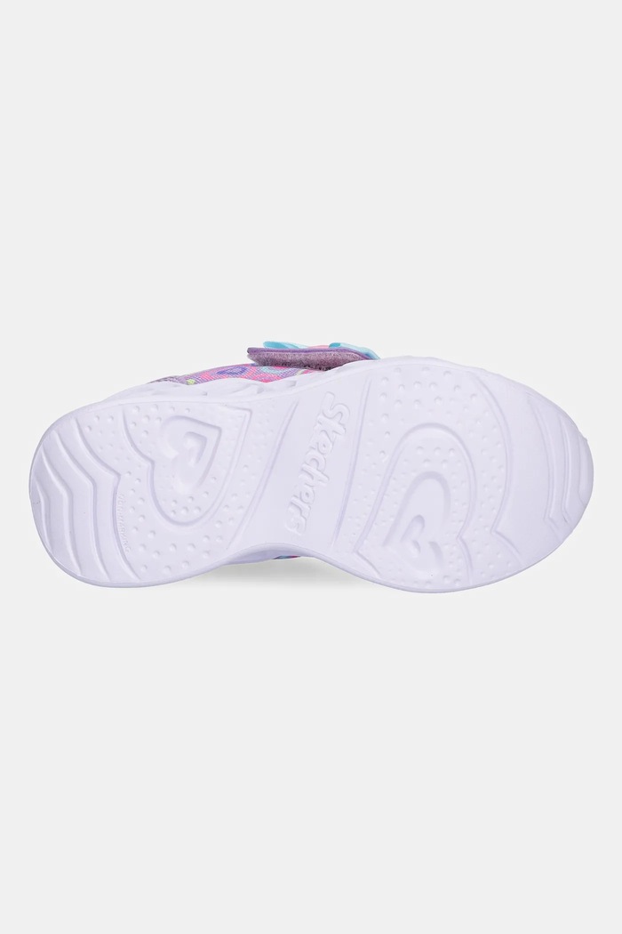 Sneakersy dziecięce S LIGHTS HEART LIGHTS Skechers fioletowy 303258N