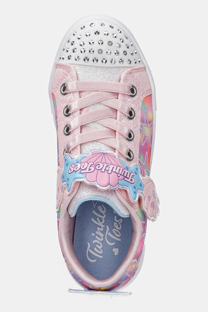 Skechers tenisówki dziecięce TWINKLE SPARKS - UNDERWATER M różowy 314824L