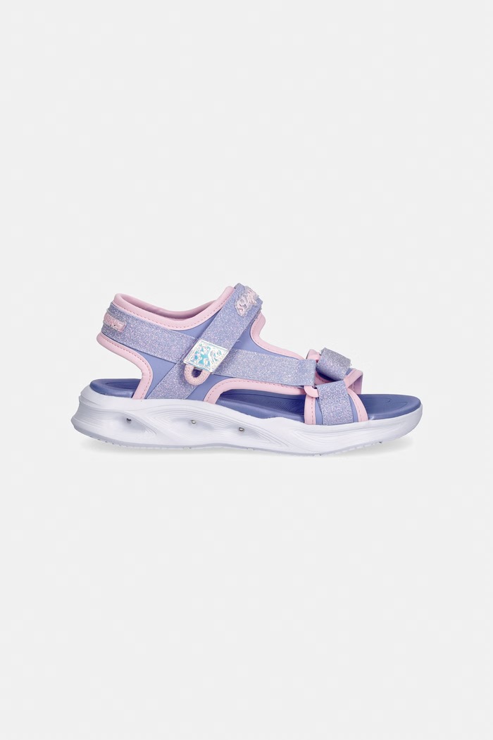 Skechers σανδάλια Παιδικά SOLA GLOW SANDAL 303024L μωβ SS26