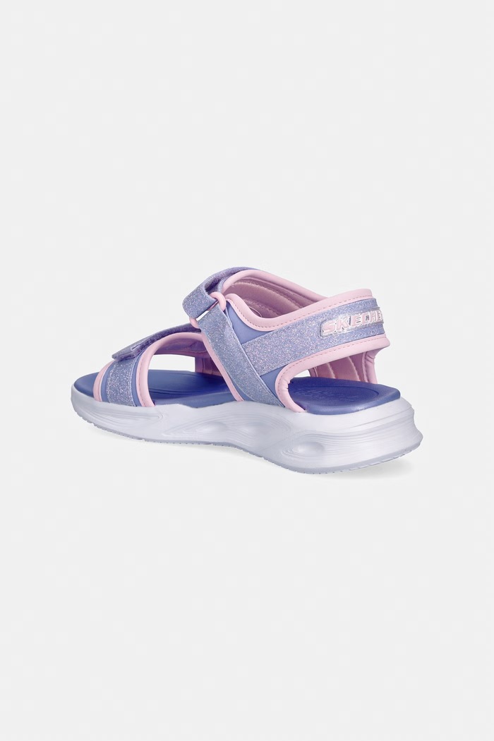 Κοριτσίστικα Skechers σανδάλια Παιδικά SOLA GLOW SANDAL 303024L μωβ