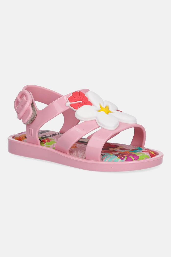 Παιδικά σανδάλια Melissa COLORLAND MOANA B Planet friendly ροζ M.36145