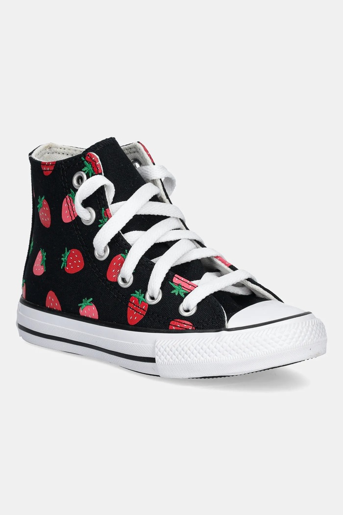 Converse trampki dziecięce CHUCK TAYLOR ALL STAR wysoka czarny A14928C
