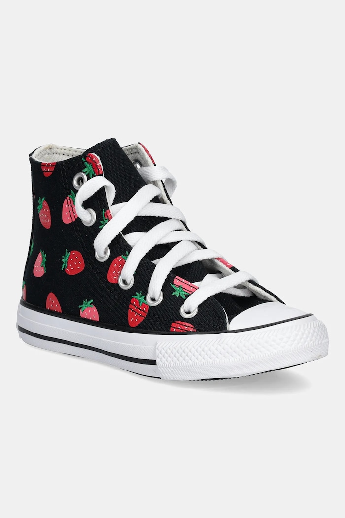 Converse trampki dziecięce CHUCK TAYLOR ALL STAR wysoka czarny A14928C