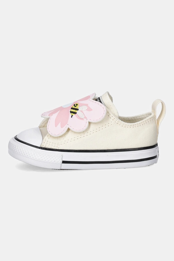 Converse tenisówki dziecięce CHUCK TAYLOR ALL STAR ONE STRAP A13452C beżowy SS25