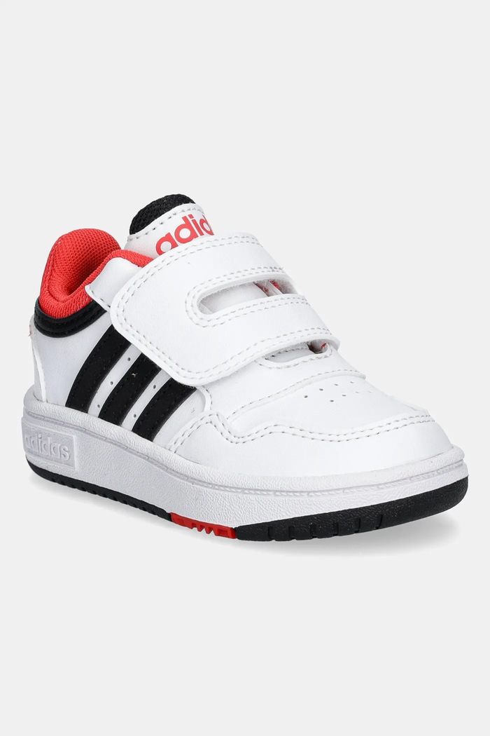 Detské tenisky adidas Originals HOOPS 3.0 imitácia kože biela H03860