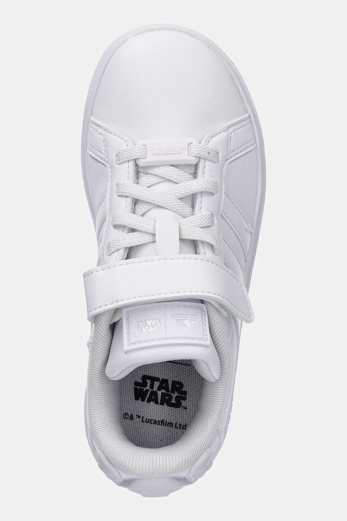 Detské tenisky adidas STAR WARS Grand Court 2.0 biela IH7576