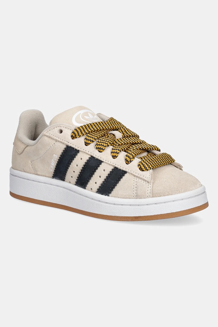 adidas Originals sneakersy zamszowe dziecięce CAMPUS 00s skóra zamszowa beżowy JP7623