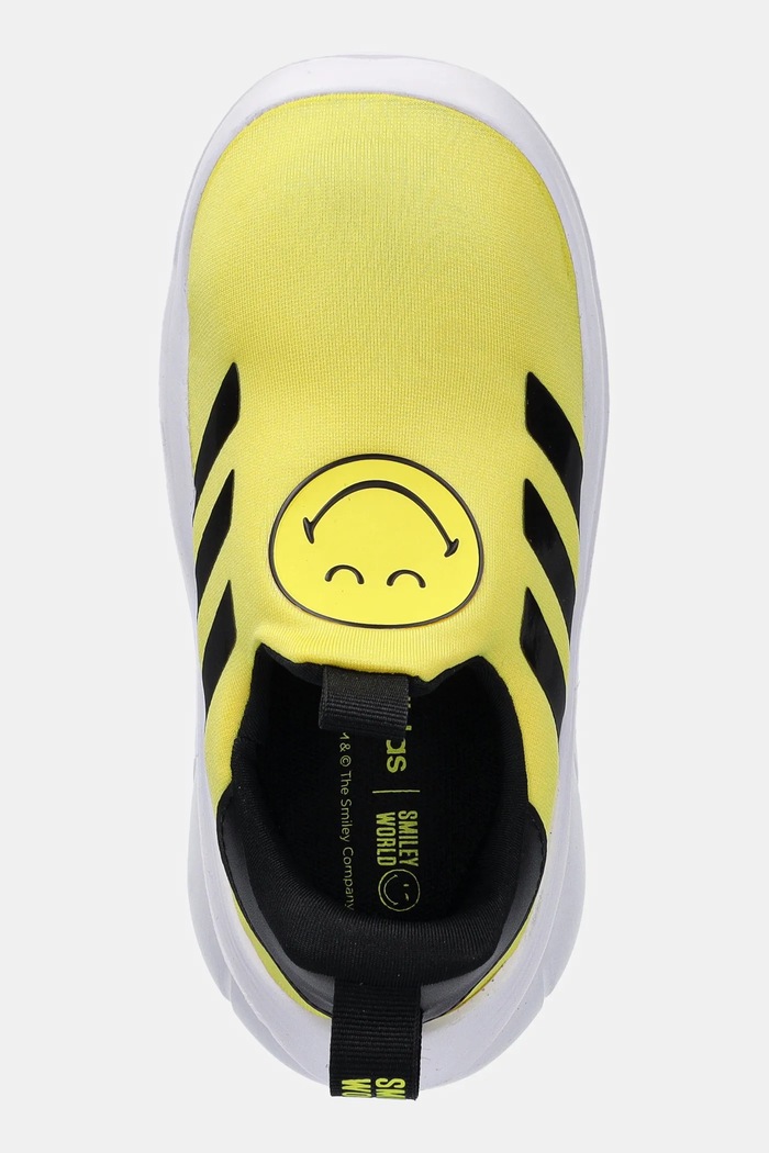 Sneakersy dziecięce MONOFIT SMILEY adidas IH6311 żółty