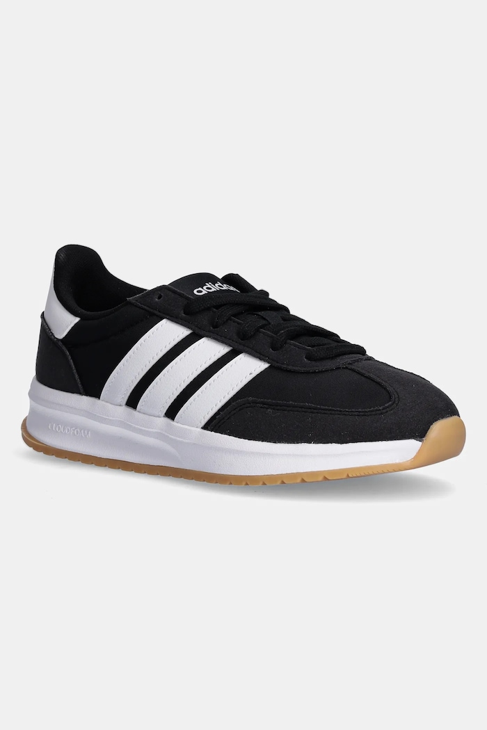 Dětské sneakers boty adidas RUN 70s 2.0 semišová kůže černá JI2265