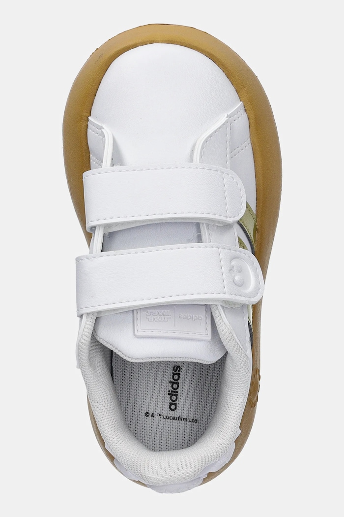 Dětské sneakers boty adidas DROIDS Grand Court bílá IH1138