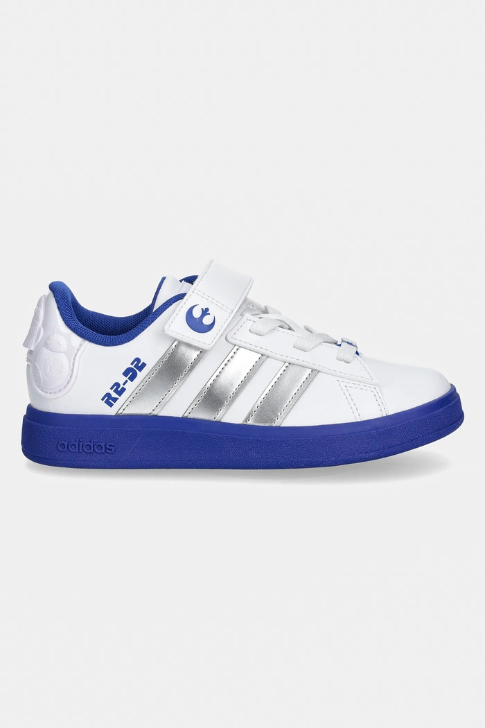 Detské tenisky adidas DROIDS Grand Court 2.0 IH1136 modrá SS25
