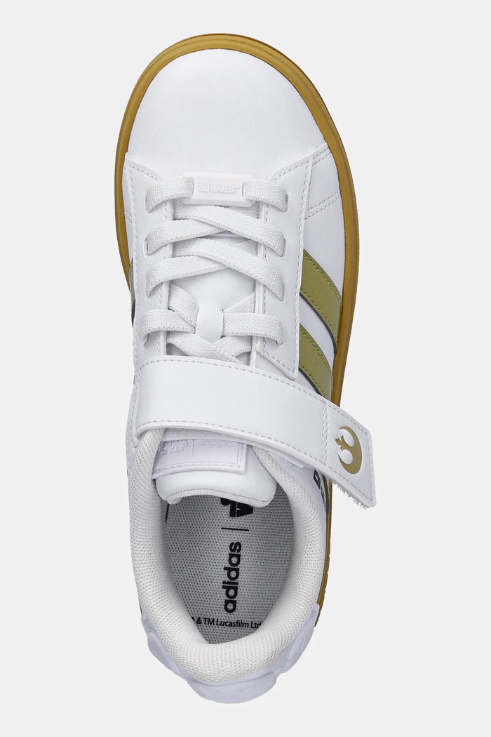 Dětské sneakers boty adidas DROIDS Grand Court 2.0 bílá IH1135