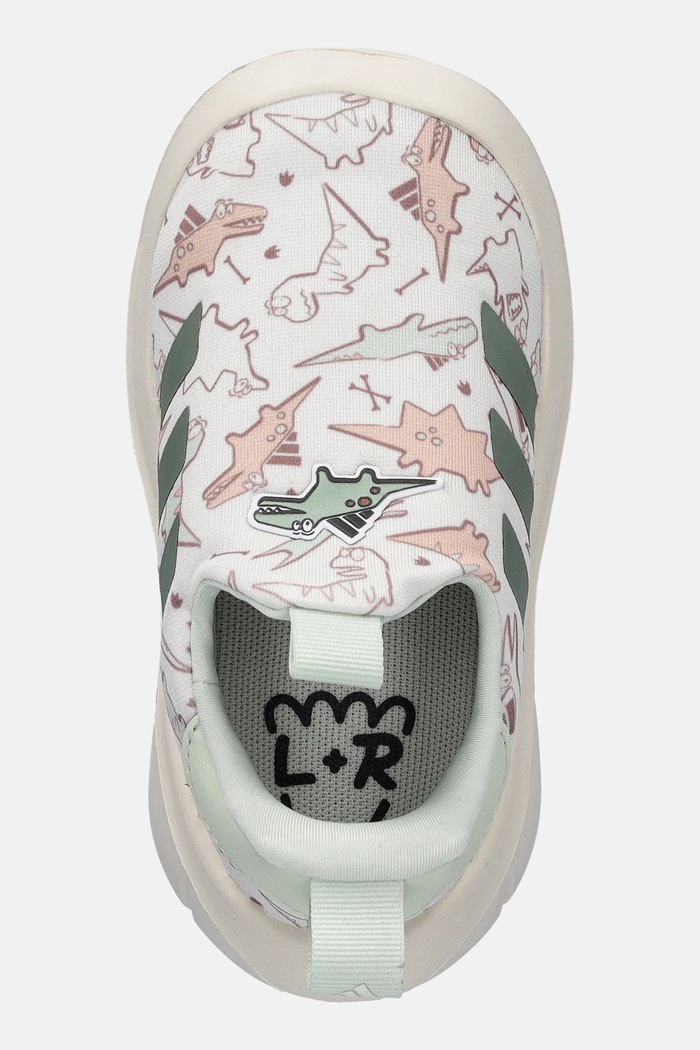 adidas sneakersy dziecięce MONOFIT DINO beżowy JI3895