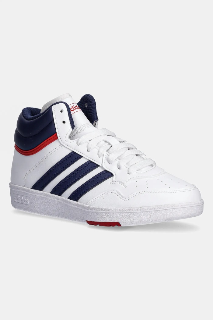 Detské tenisky adidas Originals HOOPS 4.0 MID vysoký tmavomodrá JI0904