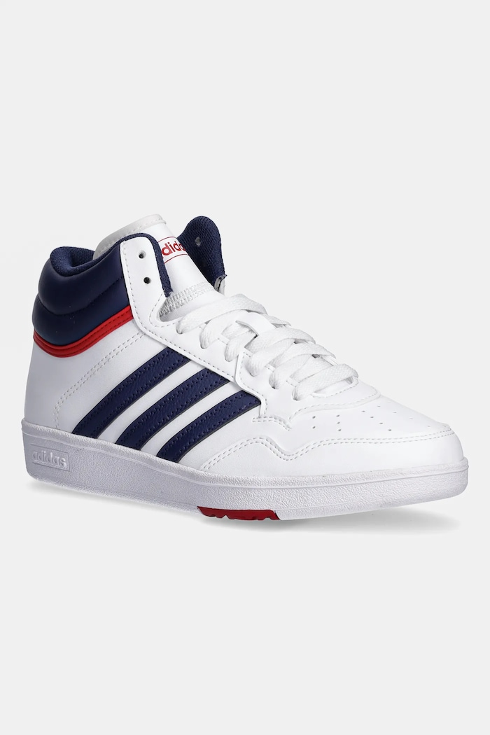 Detské tenisky adidas Originals HOOPS 4.0 MID vysoký tmavomodrá JI0904