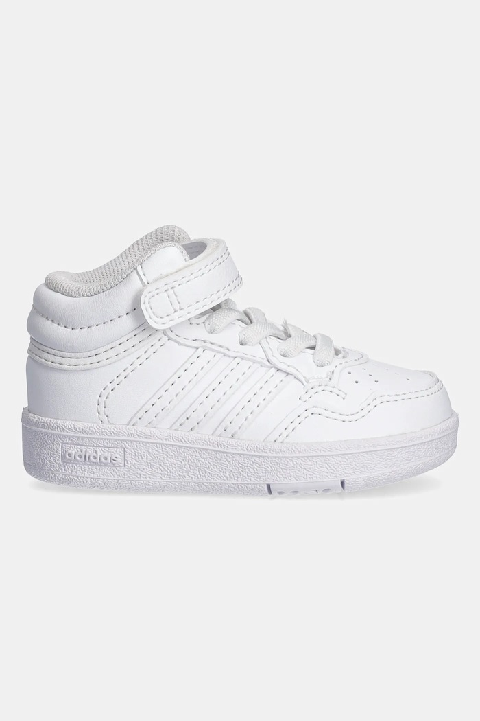 Детски маратонки adidas Originals HOOPS 4.0 MID JI3490 бял SS25
