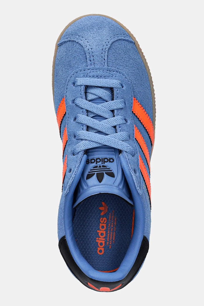 Детски маратонки adidas Originals GAZELLE син JP7129