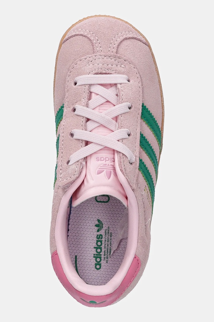 adidas Originals velúr sportcipő GAZELLE rózsaszín JP7138