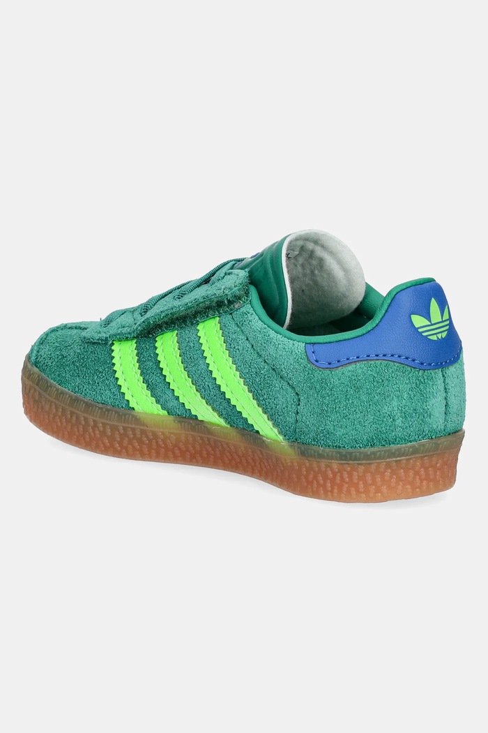 Chłopiec adidas Originals Sneakersy GAZELLE JP7137 zielony