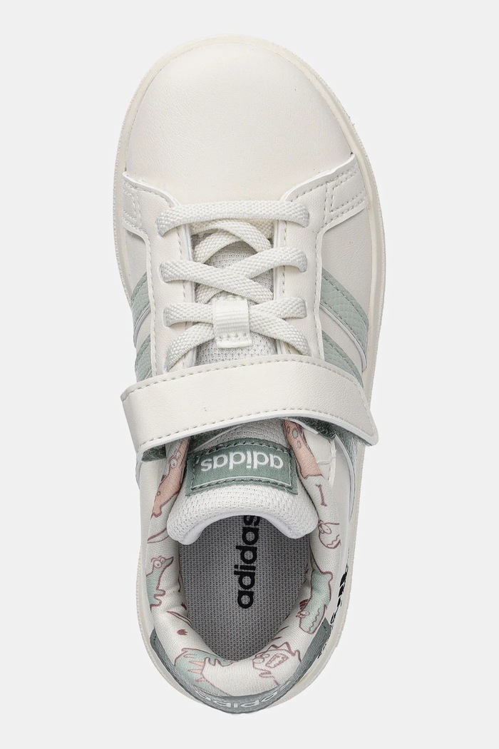 Dětské sneakers boty adidas DINO GRAND COURT béžová JI3896