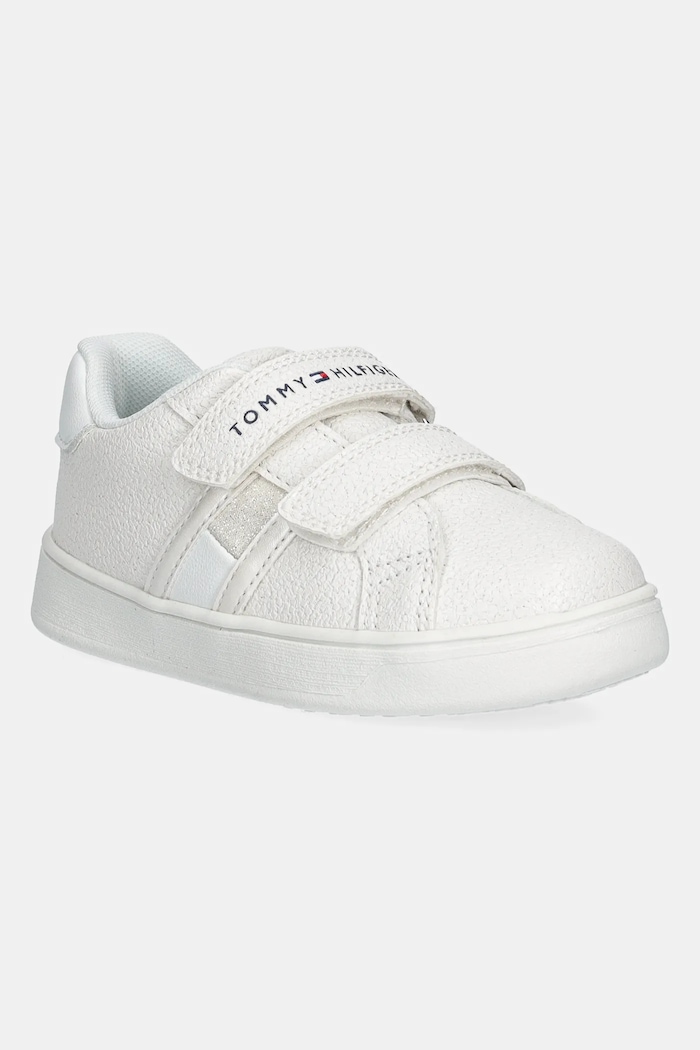 Dětské sneakers boty Tommy Hilfiger nízký bílá T1A9.33726
