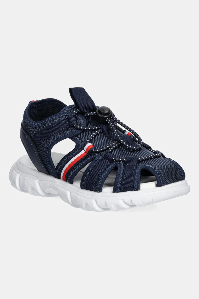 Dječje sandale Tommy Hilfiger tekstil mornarsko plava T1B2.33895.24.34