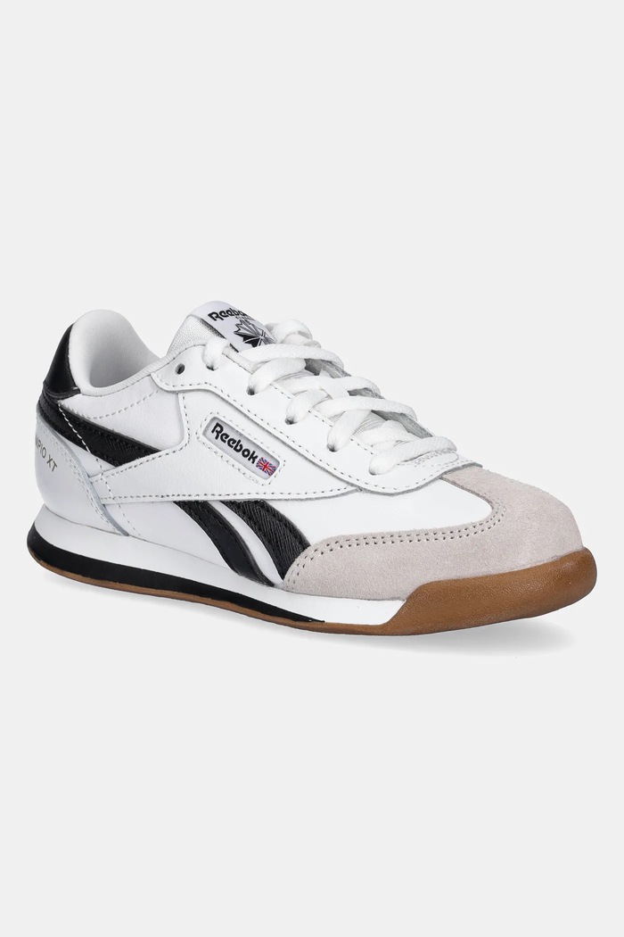 Dětské sneakers boty Reebok Classic CAMPIO XT přírodní kůže bílá 100228075