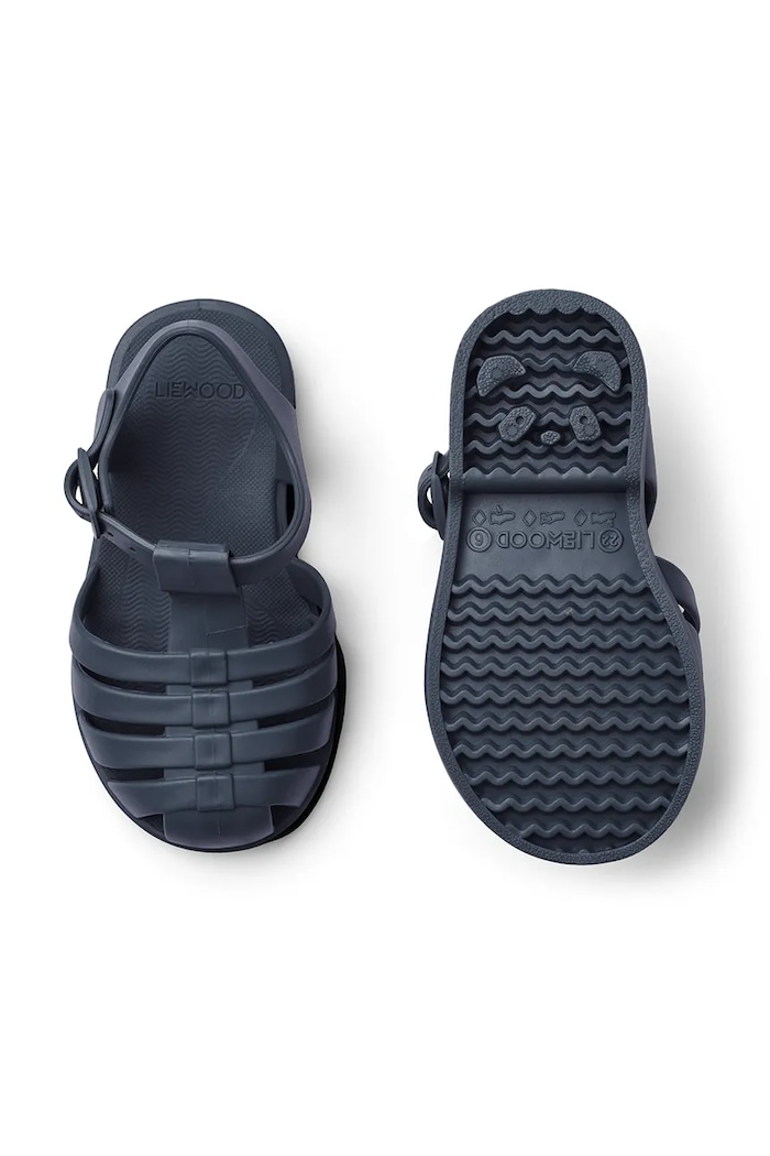 Dětské sandály Liewood Bre Sandals LW19947 námořnická modř