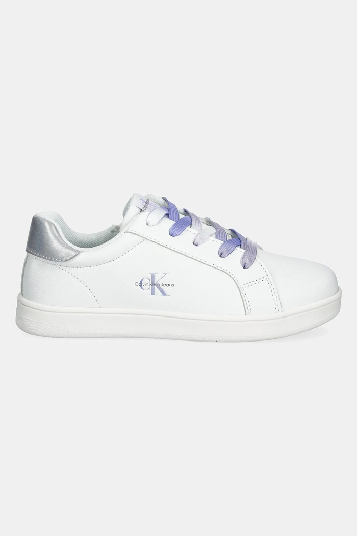 Calvin Klein Jeans sneakers pentru copii V1A9.82009.30.34 alb SS25
