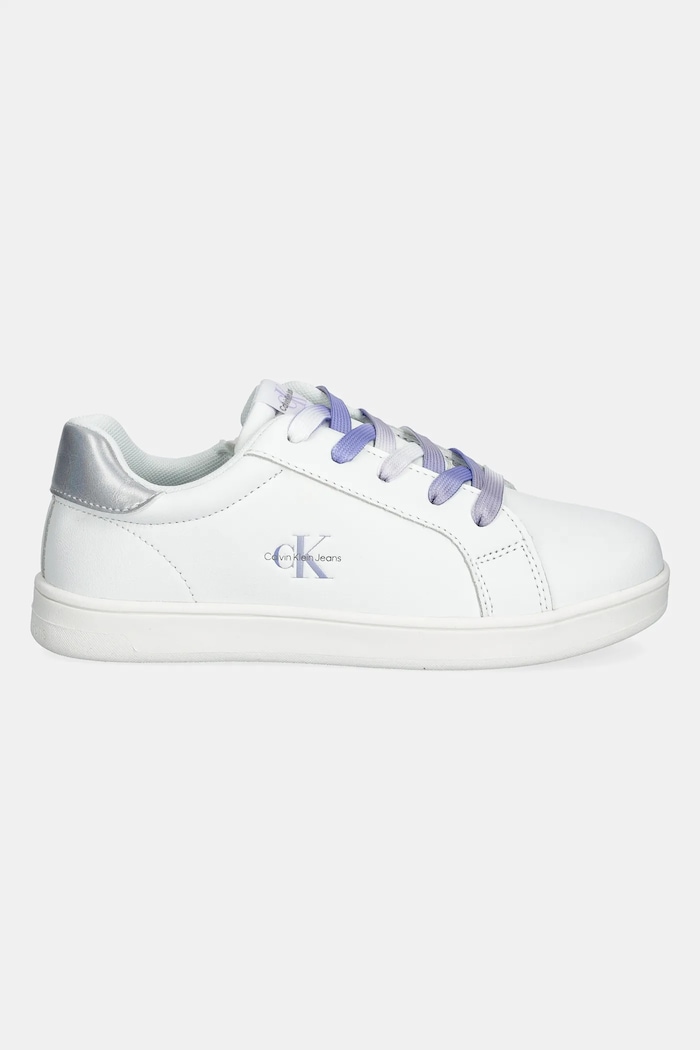 Calvin Klein Jeans sneakers pentru copii V1A9.82009.30.34 alb SS25