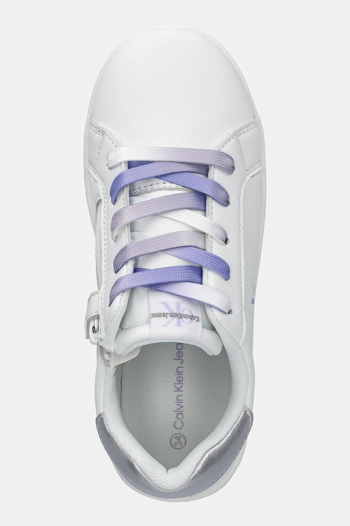 Calvin Klein Jeans sneakers pentru copii alb V1A9.82009.30.34