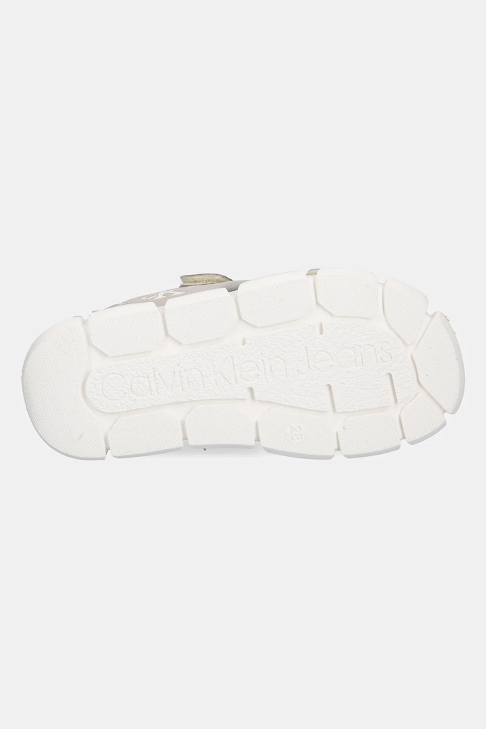 Sandały dziecięce Calvin Klein Jeans beżowy V1B2.83022