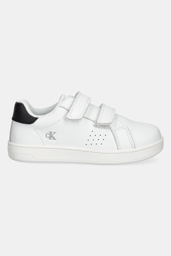 Calvin Klein Jeans sneakersy dziecięce V1X9.82074 biały SS25