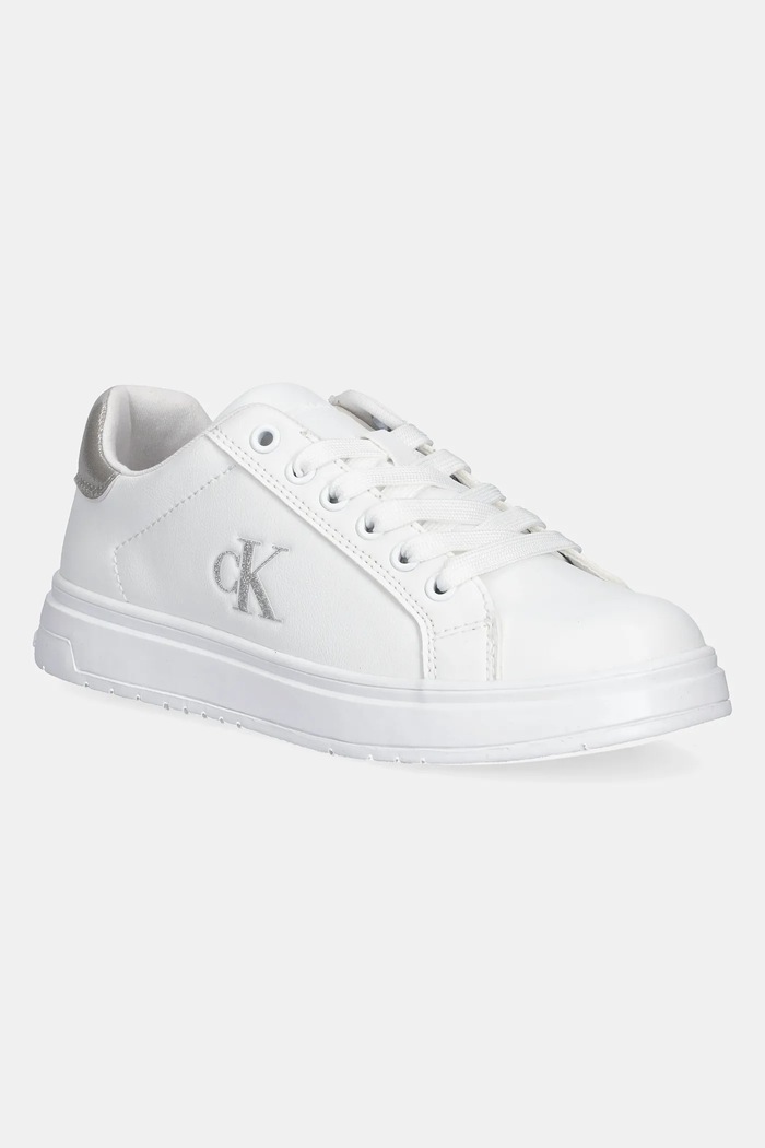 Calvin Klein Jeans sneakersy dziecięce Planet friendly biały V3A9.82013.30.34