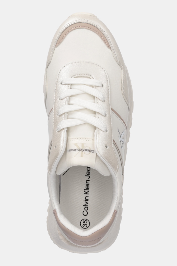 Calvin Klein Jeans sneakersy dziecięce beżowy V3A9.82034.35.39