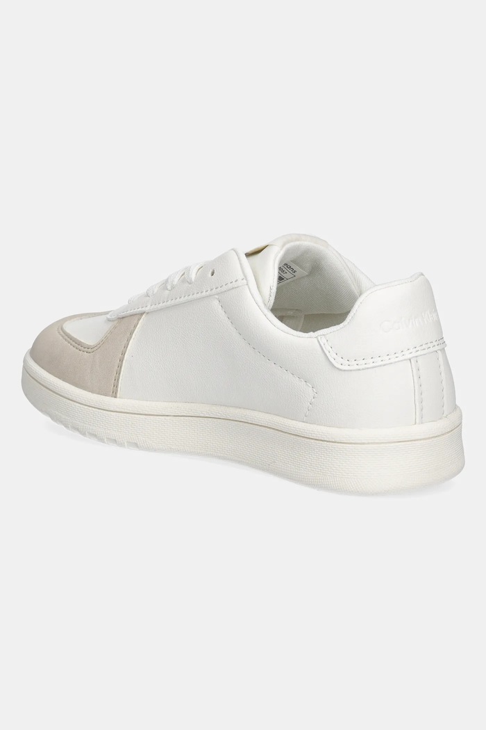 Chłopiec Calvin Klein Jeans sneakersy dziecięce V3X9.82081.30.34 beżowy