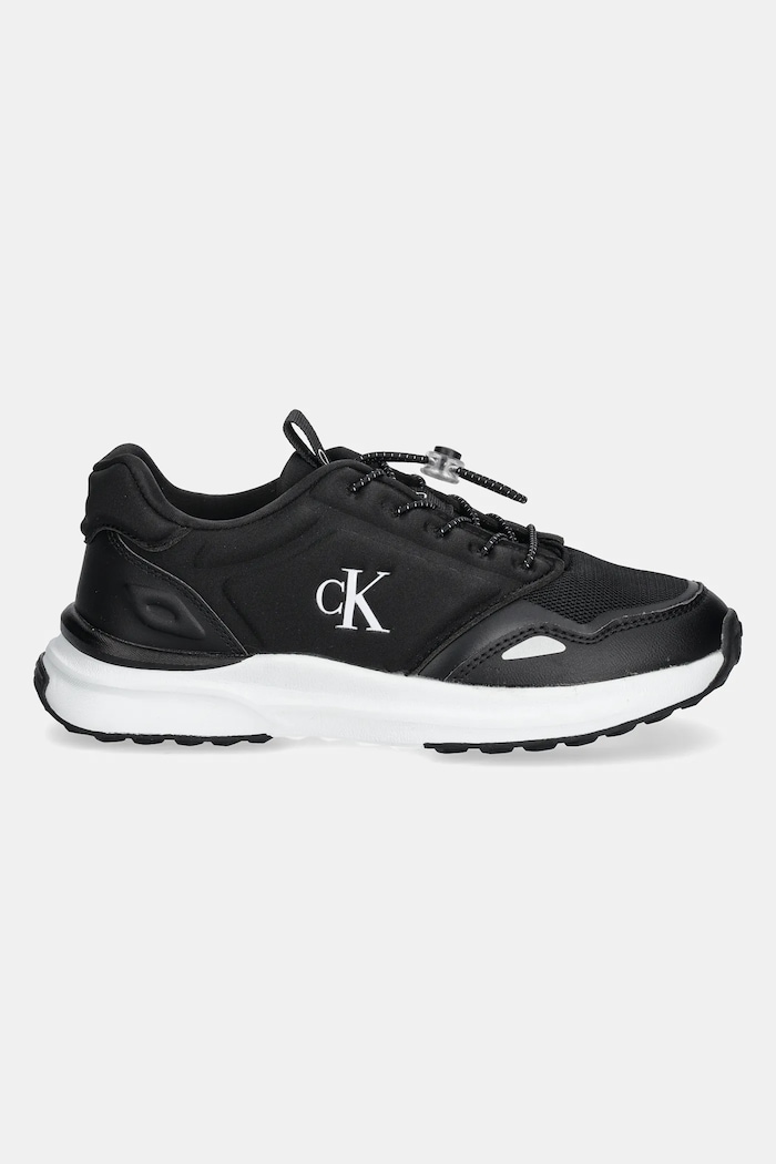 Calvin Klein Jeans sneakersy dziecięce V3X9.83010.35.40 czarny SS25