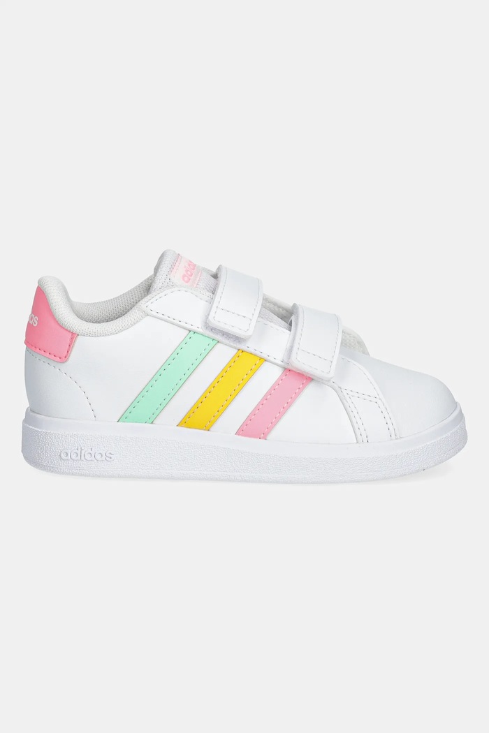 adidas sneakersy dziecięce GRAND COURT 2.0 HP8917 biały SS25