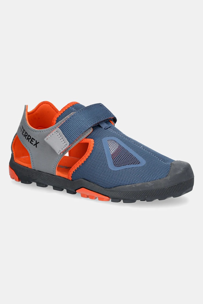 Detské sandále adidas TERREX TERREX CAPTAIN TOEY 2.0 textilný modrá ID5243