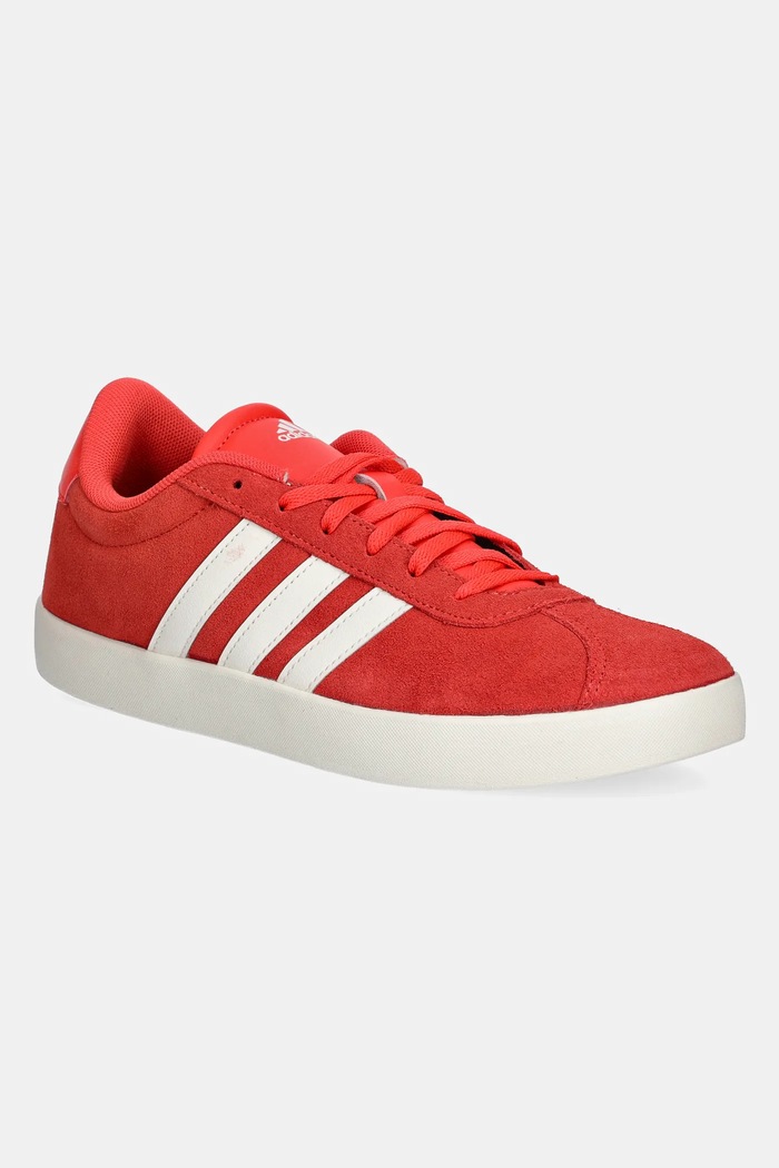 adidas sneakersy dziecięce VL COURT 3.0 syntetyczny czerwony JH8724