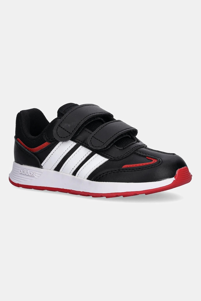 adidas sneakersy dziecięce TENSAUR SWITCH imitacja skóry licowej czarny JH8653