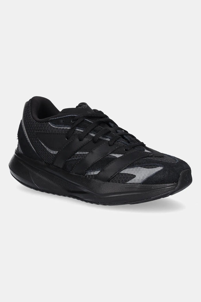 Sneakers boty adidas LIGHTBLAZE semišová kůže černá JQ4757