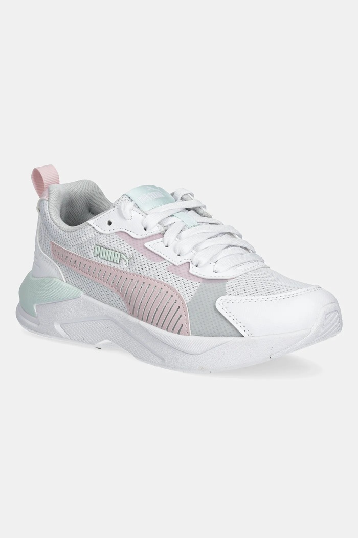 Puma sneakersy dziecięce X-Ray 3 LT imitacja skóry licowej biały 401493