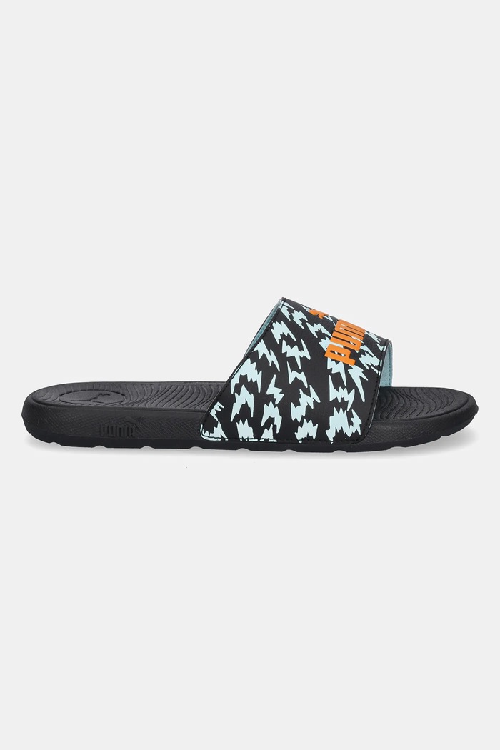 Puma klapki dziecięce Cool Cat 2.0 Poised 2 Race 400909 czarny SS25