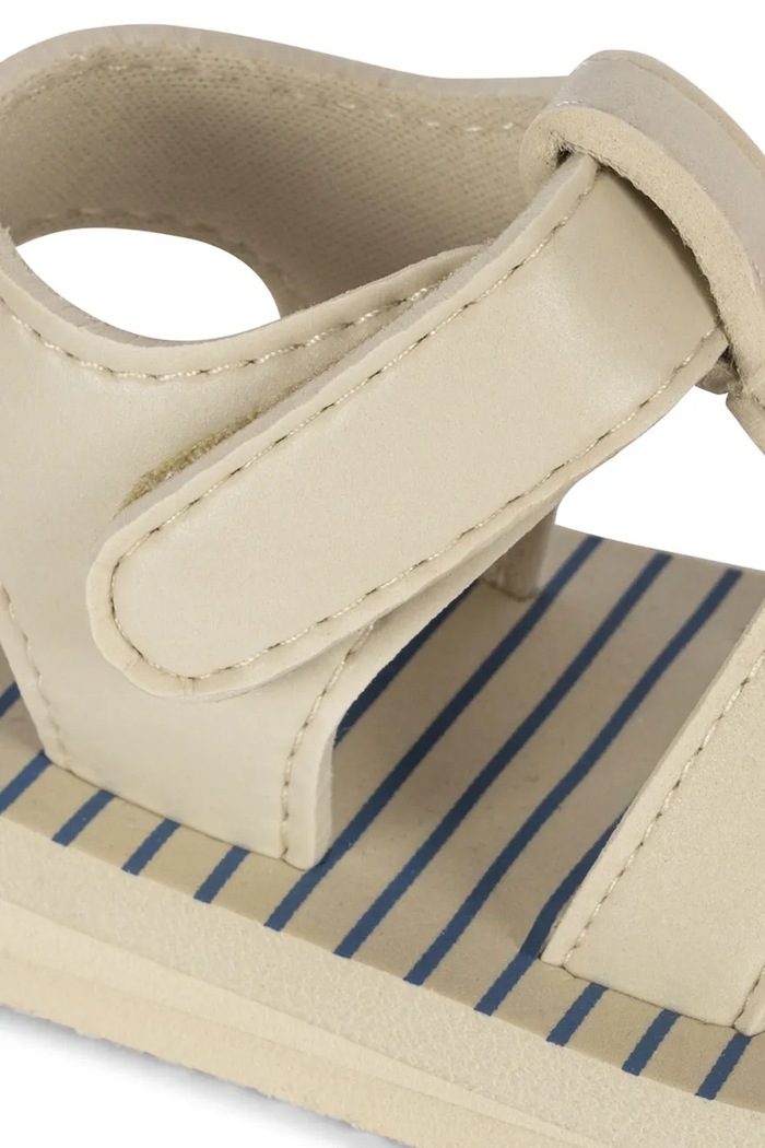 Chłopiec Konges Sløjd sandały dziecięce SABLE SANDAL. KS102574 beżowy