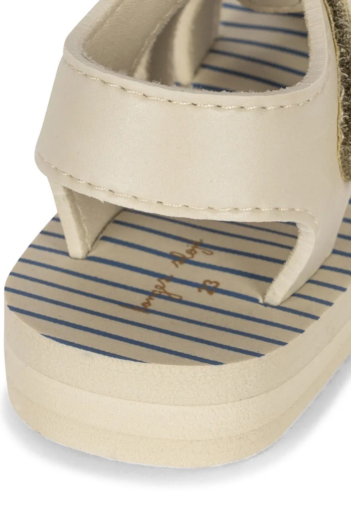 Konges Sløjd sandały dziecięce SABLE SANDAL. beżowy KS102574